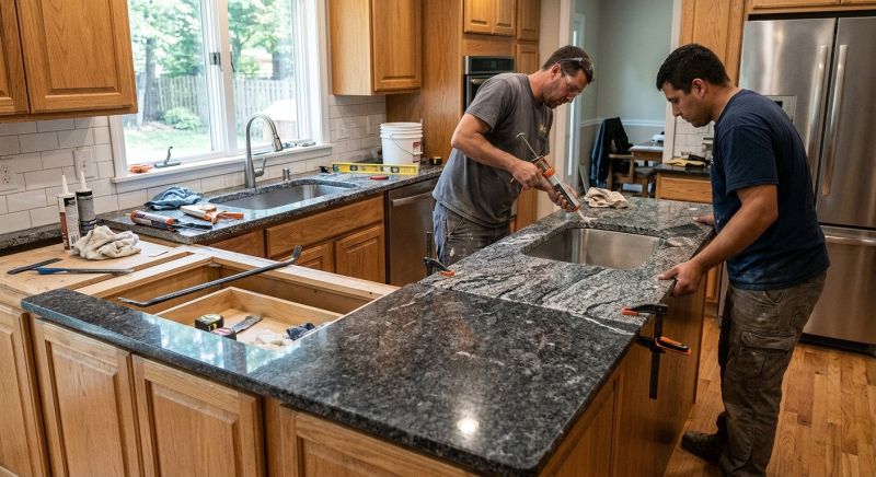 Countertop Renovation in Marin County, CA