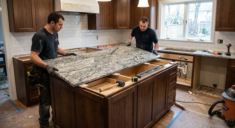 Granite Countertop Installation in Lake County, IL