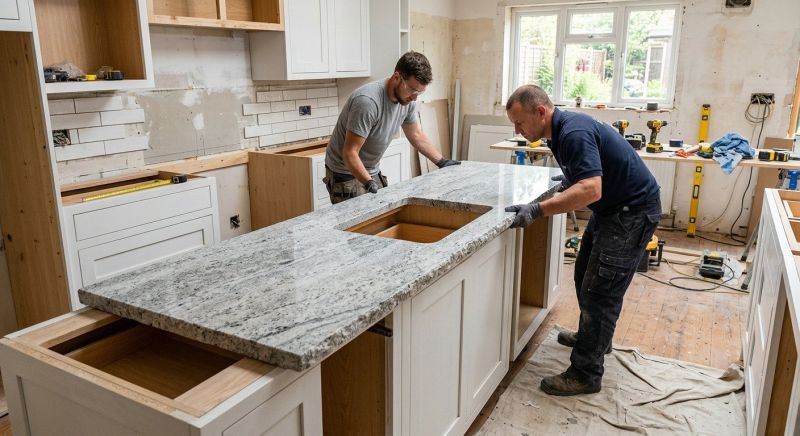 Granite Installation in Sonoma County, CA