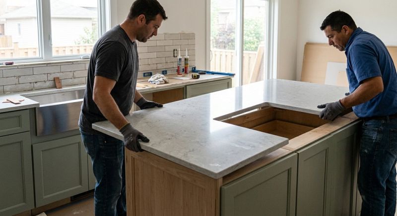 Quartz Countertop Installation in Sacramento, CA